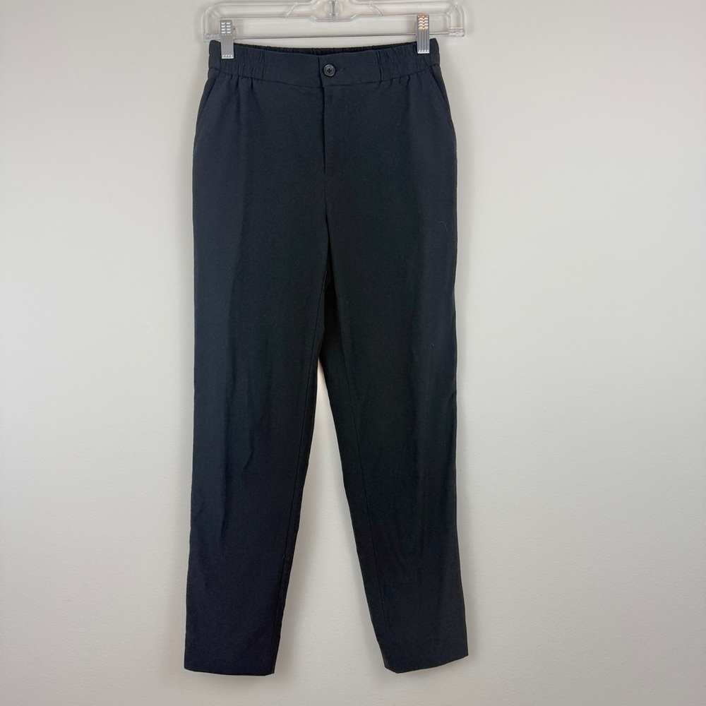 Banana Republic Women's Black Straight Leg Lightweight Pants